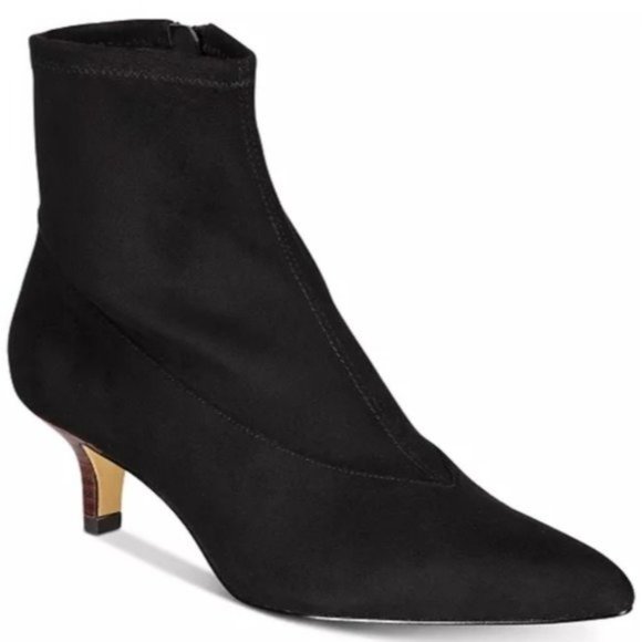 Bella Vita Shoes Bella Vita Suede Stephanie Ii Kittenheel Booties